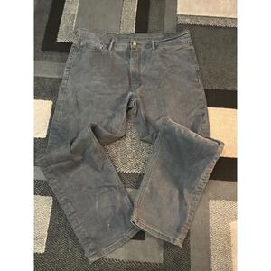 Levi's 541 Athletic Taper Jeans Mens 40x32 Dark Grey Excellent